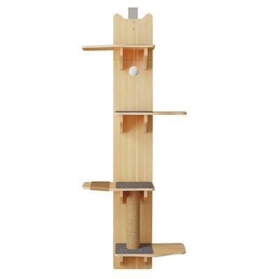 Arborele de pisici modern montat pe perete